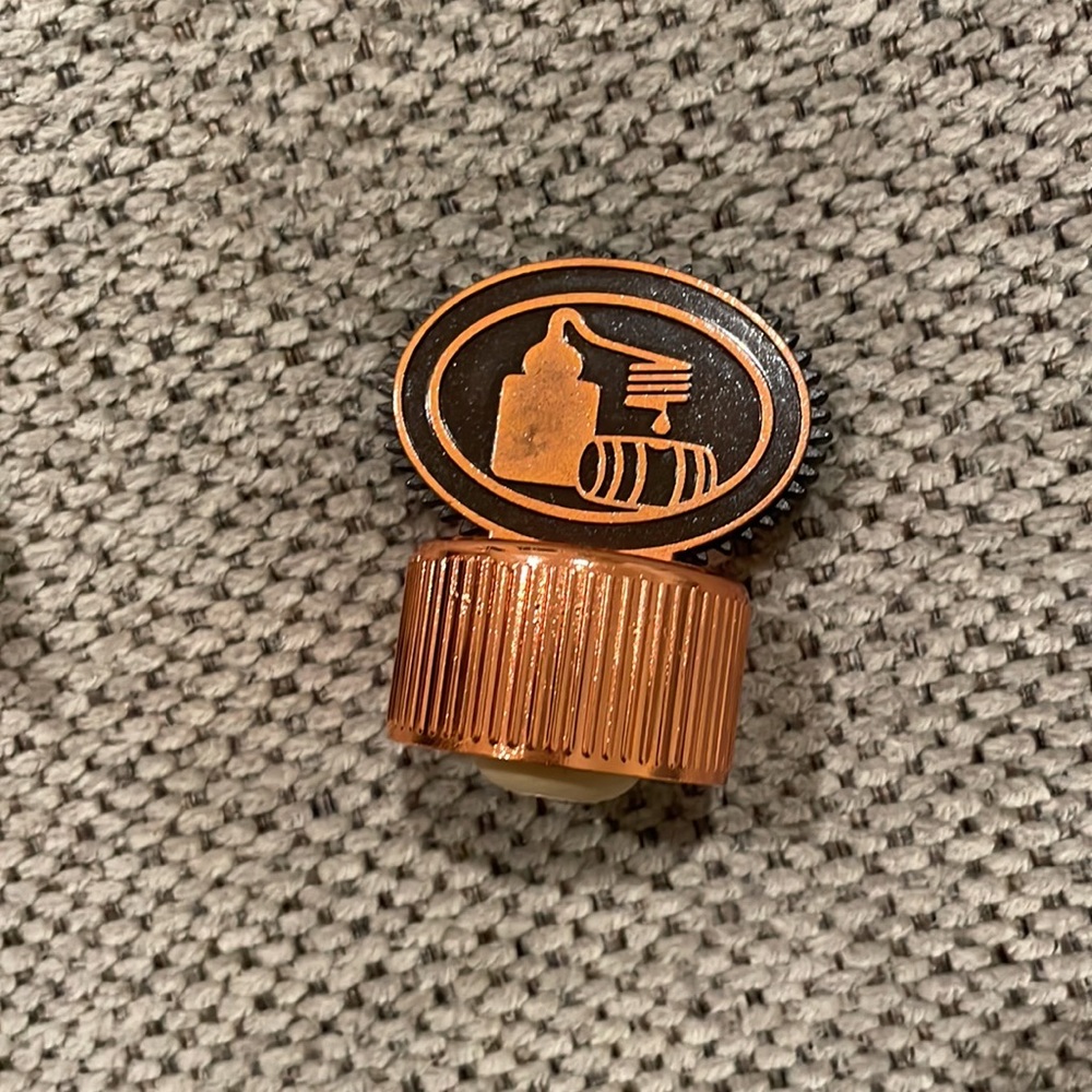 Tito’s metal bottle stopper